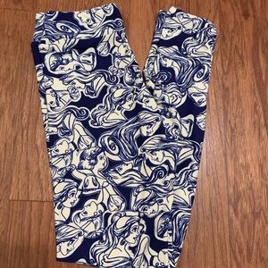 Lularoe Tween Disney leggings never worn
